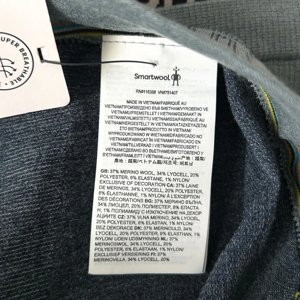 NWT Smartwool Men's Intraknit Merino Wool 6